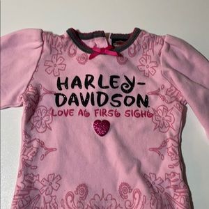 Vintage Harley Davison baby shirt
